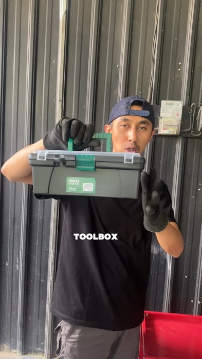 Toolbox ISKU 12inch #ShopeeCOD #RacunShopeeCheck #RacunShopee #PromoNonStop #shopeevideo #isku #toolbox