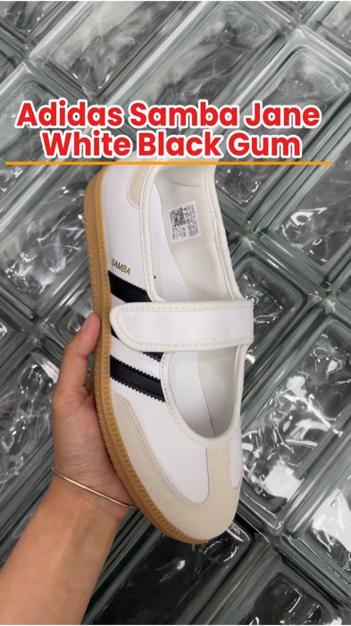 #Adidas Samba Jane White Black Gum #sneakers #adidasoriginals #ShopeeCOD #ShopeeLook #GratisOngkirRP0 #ViralDiShopeeVideo #AdidasSamba#SpillBawaBerkah