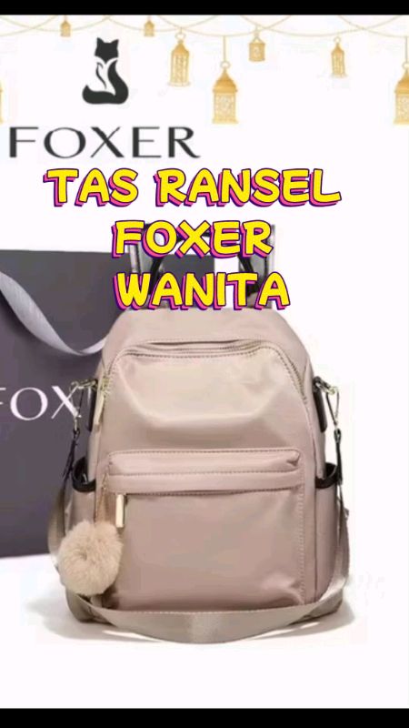 tas ransel wanita foxer #tasranselwanita #tasfoxer #taswanita #tasransel #ShopeeLook #SpillRacunShopee #shopeevideo #ShopeeFashionHaul