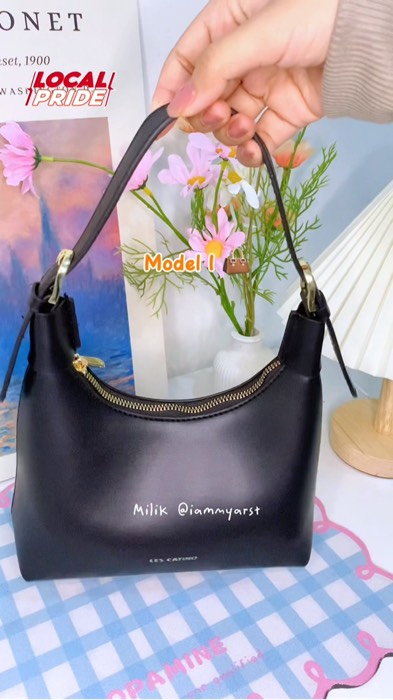Worth to buy 💸🖤#GakNyeselBeliIni #handbagwanita #tasselempangwanita #taslescatino #tascantik #SpillRacunShopee #DiskonRacunShopee