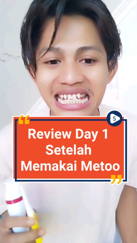 Review Day 1 Setelah Memakai Metoo #DiskonRacunShopee #PromoNonStop #ShopeeCOD #ViralDiShopeeVideo #RacunShopee #GratisOngkirRP0 #fyp