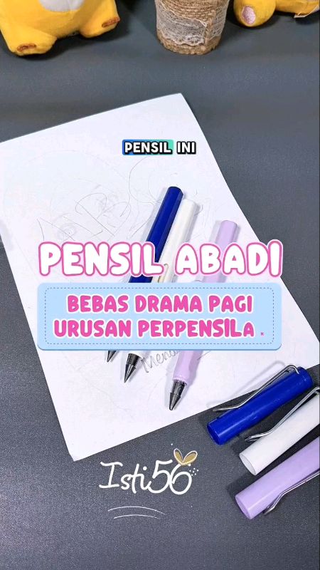 pensil abadi#pensilabadi #pensil #pensilabadiinternaldampenghapus #pensilmurah #pensilajaib #GratisOngkirRP0 #SpillBawaBerkah #isti56 #PejuangRupiah