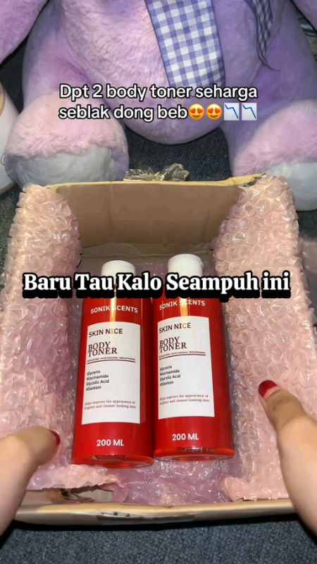 Body Toner Pembersih #bodylotion #bodyserum #bodytoner #bodytonerviral #pembersihkulitwajah #tonerwajah #tonerviral #tonerbadanviral #tonerglowing