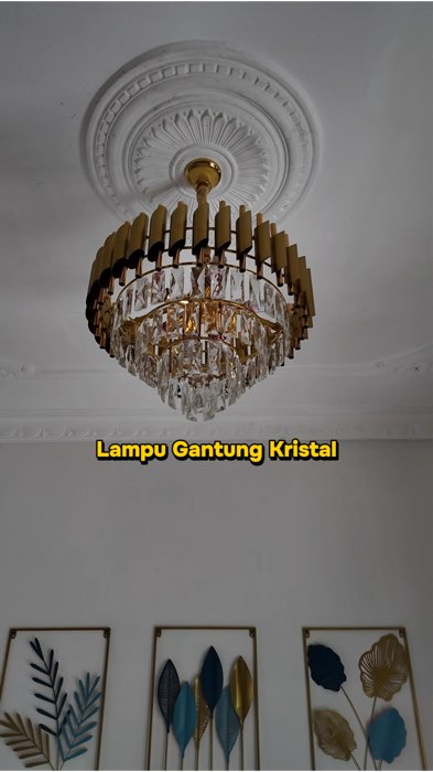 Lampu Kristal Mewah #GratisOngkirRP0 #ShopeeCOD #RacunShopee #lampukristal #lampugantung #lampugantungkristal