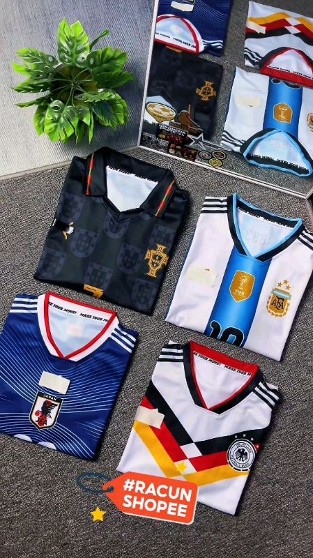 #jersey #worldcup #jerseyworldcup #pialadunia #GakNyeselBeliIni #BadaiTapiBudget #ViralDiShopeeVideo #FashiondiShopee #fashionlook #CODinApa