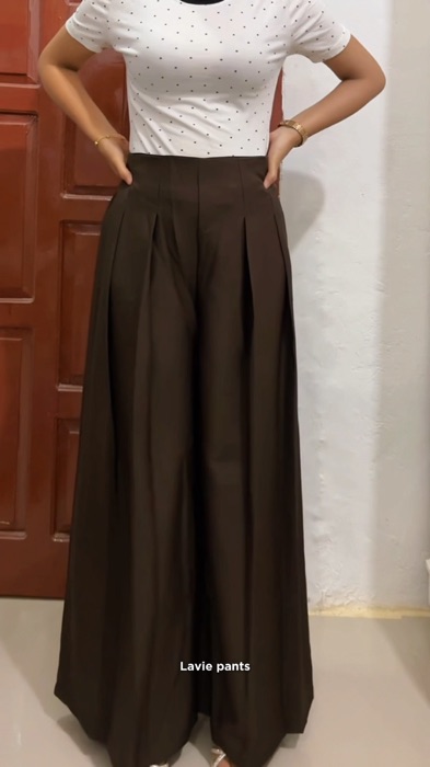 Lavie pants #laviepants #kulotpalazzo #kulothighwaist #kulot #highwaistpants #ShopeeFashionHaul