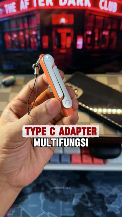 Type C adapter dudukan hp fast charging 240W #dudukanhp #adaptertypec #typecadapter #didiproject #SpillBawaBerkah