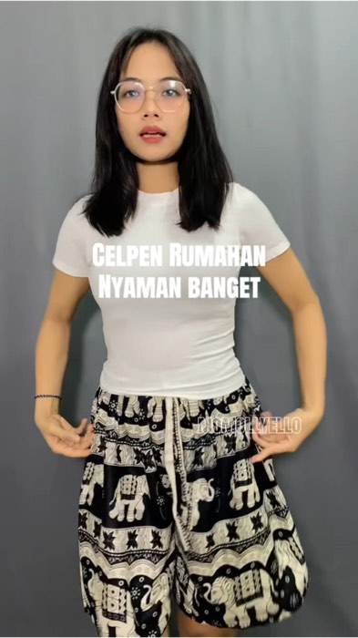 Celana Pendek Rumahan Super Nyaman #celana #celanapendek #celanapendekmurah #celanapendekwanita #celanapendekrumahan #RacunShopee