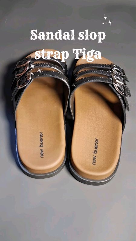 sandal slop strap tiga#sandalslop #DiskonRacunShopee #shopeevideo #ShopeeCOD #ShopeeLook #GratisOngkirRP0 #fyp