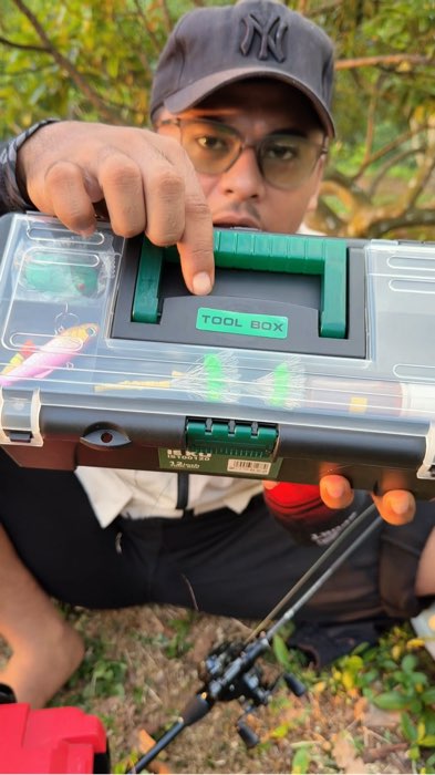 Toolbox serbaguna ukuran pas lebih mudah di bawa kemana saja untuk wadah pralatan mancing ok banget #toolboxISKU #toolboxmurah #boxserbaguna #angler
