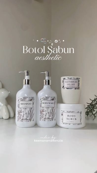 #botolsabun #botolsabunaesthetic #perlengkapankamarmandi #aesthetic #RacunShopee #homedecor