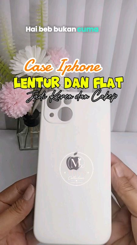 Case Iphone lentur dan cakepsslilikon square Flat edge, #caseiphone #iphonecasemurah #casemurahmeriah #ShopeeCOD #RacunShopee #aksesorisiphone #spil