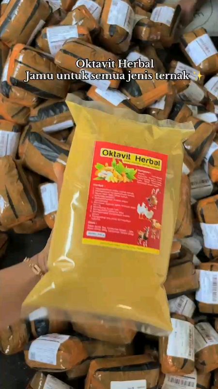 OKTAVIT HERBAL JAMU TERNAK BAHAN ALAMI. #oktavitherbal #jamuayam #herbalternak #jamuayamaduan