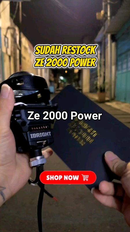 ze 2000 power #ibrightze2000power #ze2000power #Diskon50Persen #RacunShopee #GratisOngkirRP0 #ViralDiShopeeVideo #Cashback40Persen #PromoNonStop