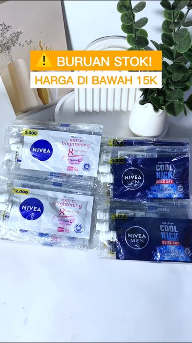 Nivea deodorant isi 12pcs #nivea #NiveaDeodorant #niveasachet #ShopeeCOD #ShopeeLook #ShopeeBeautyHaul #SpillBawaBerkah #ViralDiShopeeVideo