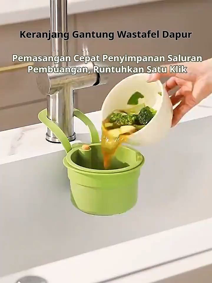 Multifungsi Saringan Gantung Wastafel Dapur Anti Sumbat Mampet Penyaring Sisa Makanan Cuci Piring. #shopee #shopeevideo