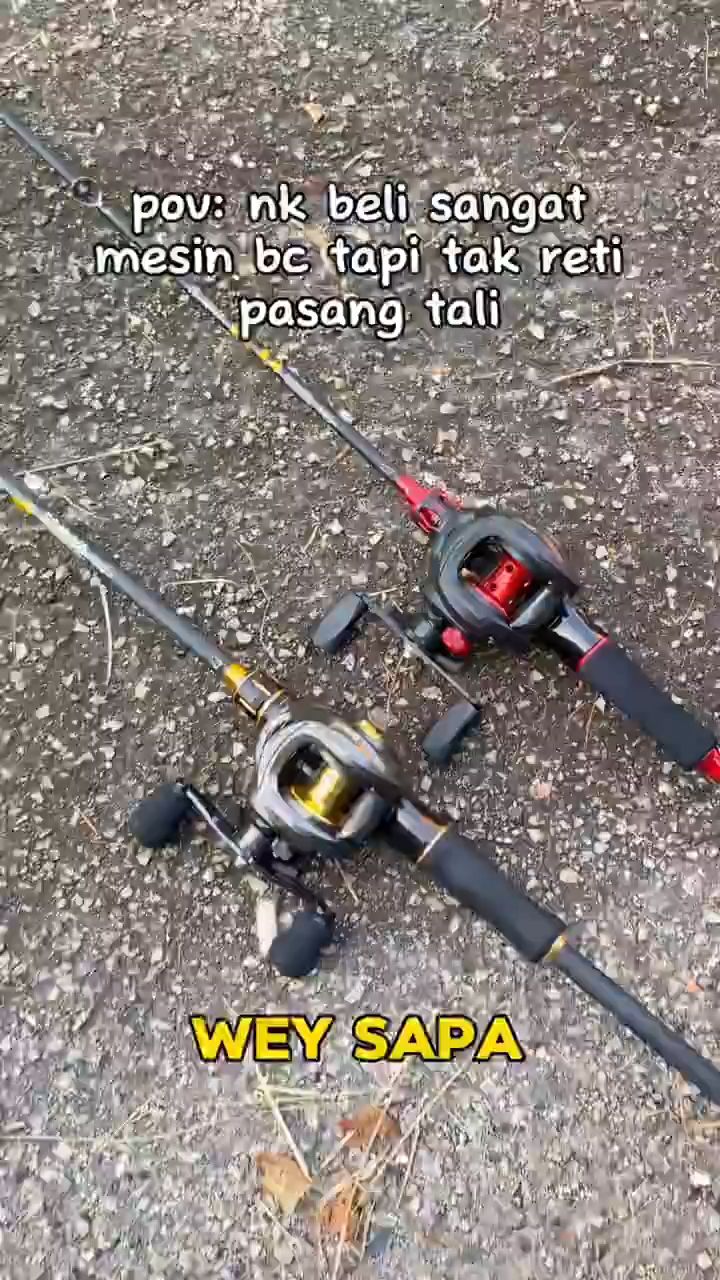 Perlengkapan memancing yang cantik. Rekomendasi rekomendasi rekomendasi!!!!#Pancing murah
