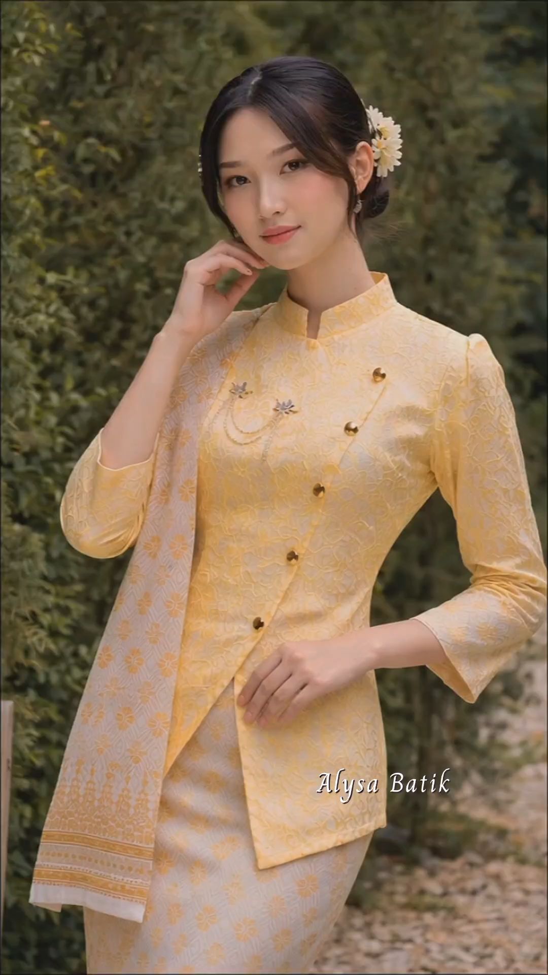 kebaya janggan special butter yellow, new arrival~ #kebayawisuda #kebayalamaran #kebayajanggan #bajukondangan #kebayaviral #kebayacantikmodern