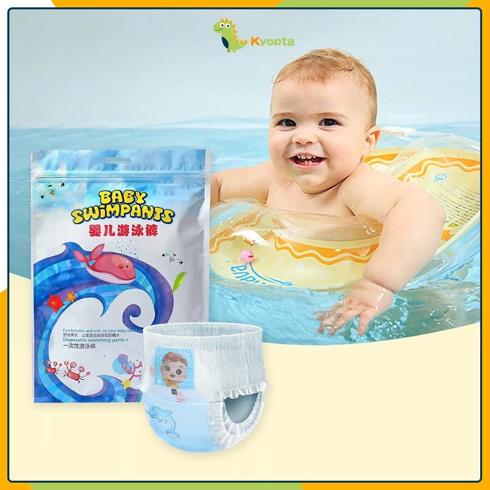 Kyopta Celana Renang anak anti air popok renang bayi Disposable Swim Diaper