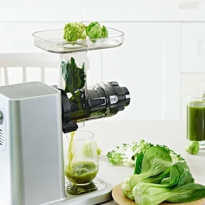 [ Sale ] Hurom Slow Juicer Horizontal Gi-Sbe08 - Silver !! Ready