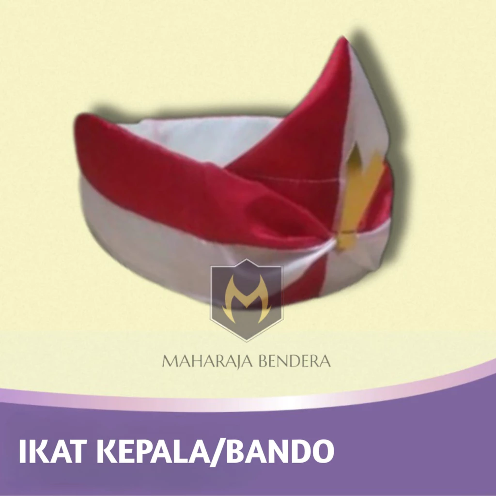 Ikat Kepala Bando Merah Putih Indonesia Untuk HUT Kemeriahan Kemerdekaan RI