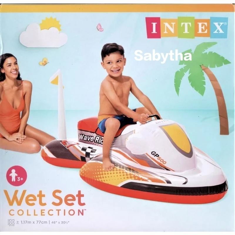 Pelampung Wave Rider Ride-On 57520NP - Pelampung Renang Jet Ski INTEX.