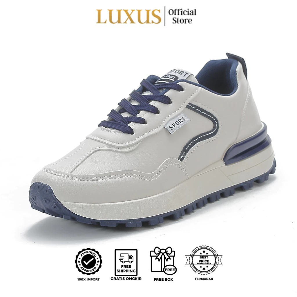 Luxus Yura Sepatu Sneakers Wanita Quality - Lx3081 | Warna Muda - Media Lokal Kawula Muda