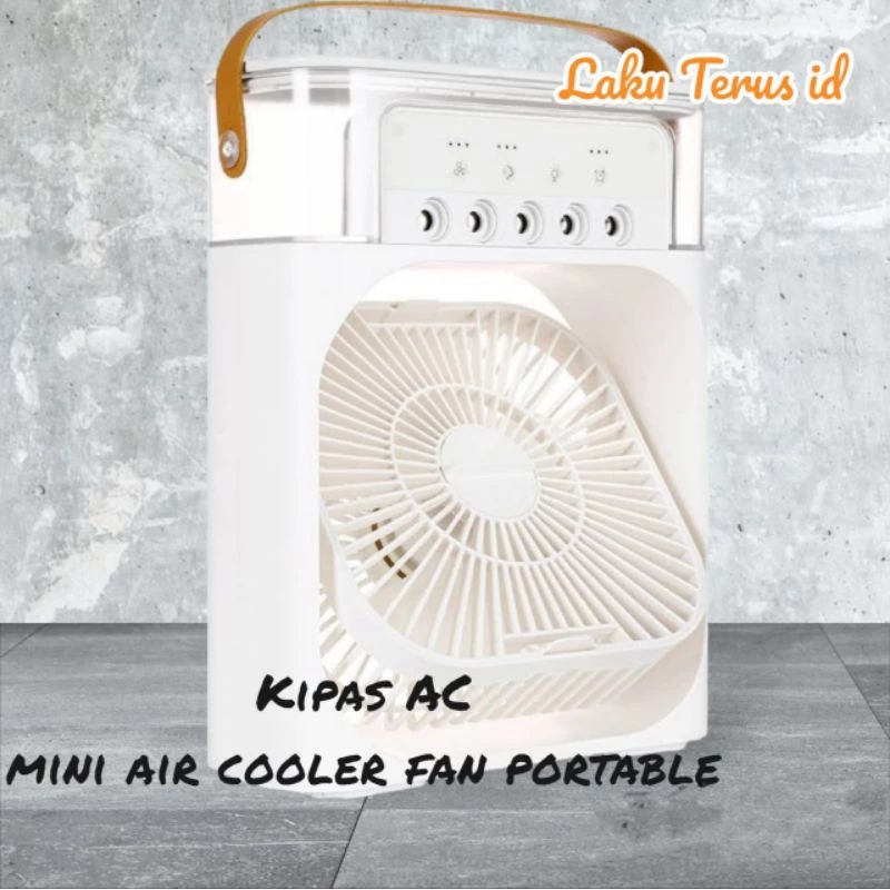 LT Kipas Angin AC Mini Air cooler Fan Portable Mobil Kantor-Ruangan Dingin