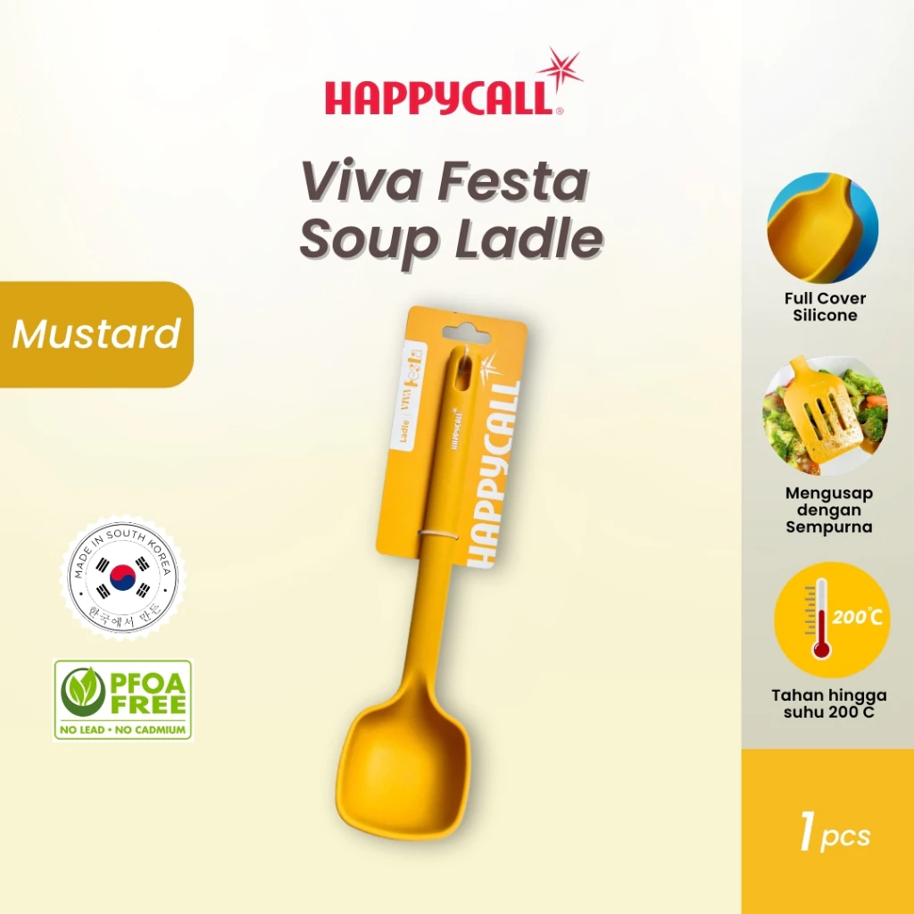 Happycall Viva Festa Cooking Tools Ladle - Alat Masak Spatula