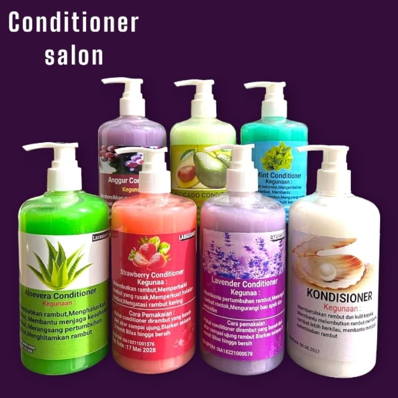 Kondisioner Salon Pump BPOM 500ml Stok Selalu Redy
