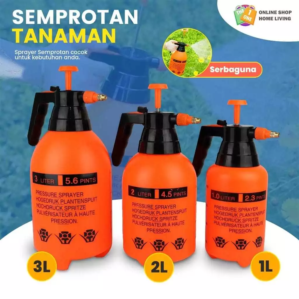 Bottle Sprayer Botol Semprotan Spray Manual 3L 2L 1L