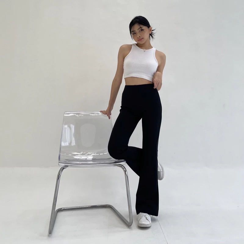 Flare Pants - Highwaist Flare Pants - Highwaist Kulot Cutbray