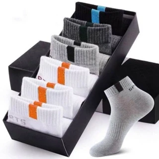 ( 5 PASANG ) KAOS KAKI NEW SPORT 3/4 PRIA WANITA