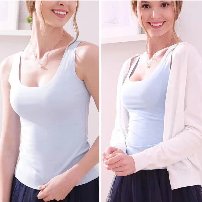 Kaos Dalam Singlet Tank Top Wanita Ice Silk Cool KS01