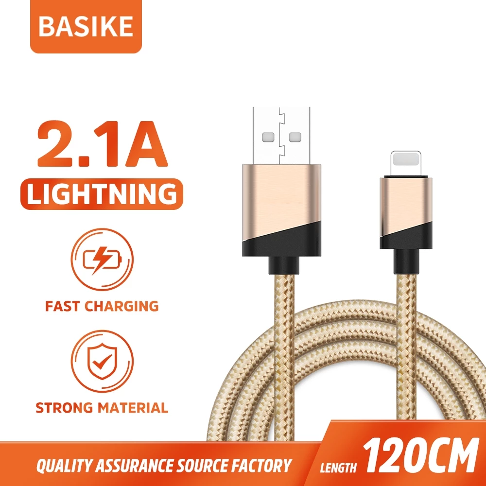 BASIKE Kabel Data iPhone Lightning Charger Fast Charging