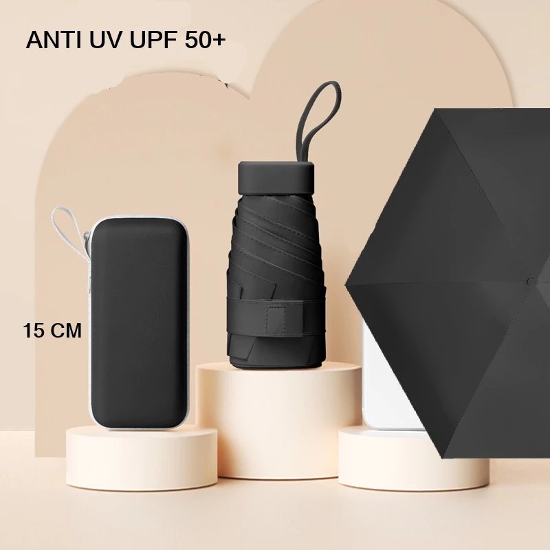 Payung Lipat Otomatis - Payung Lipat Mini - Payung Anti UV Sinar Matahari Premium