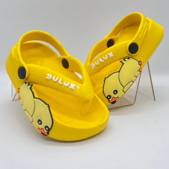 Dulux 510 Sandal Anak Perempuan Cewek Karakter Bebek / Sandal Jepit Bayi & Balita Merek Dulux Ukuran 20-29