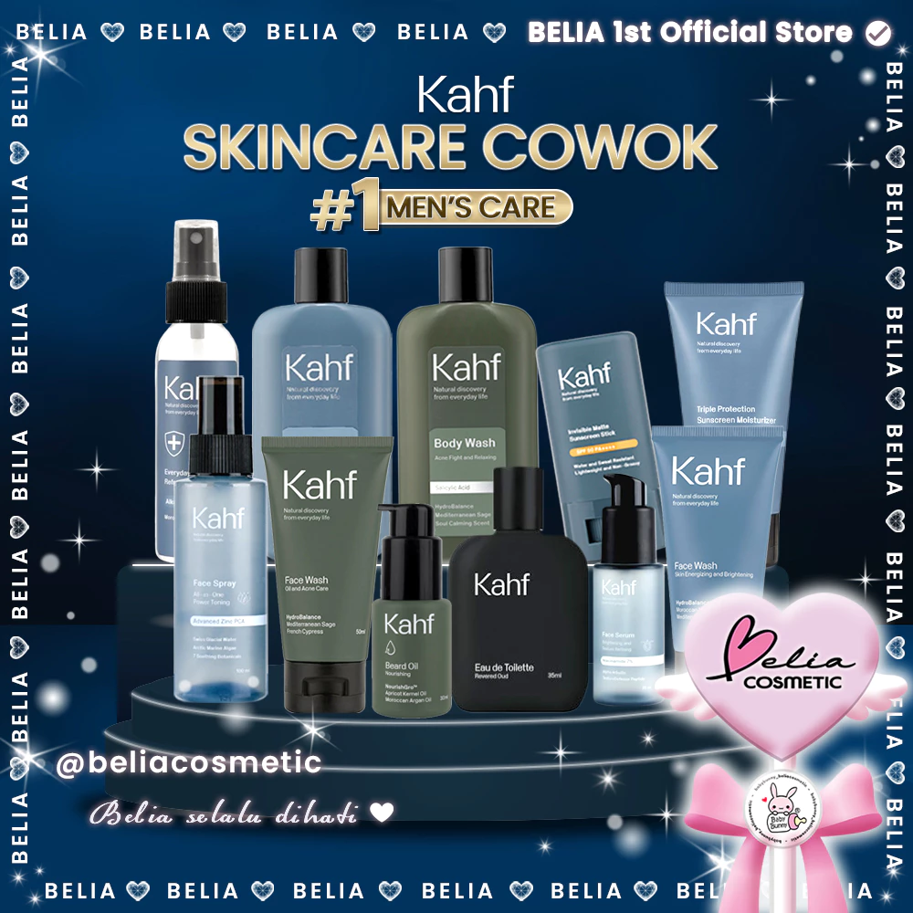 [BELIA] KAHF Skincare Cowok Halal | Skincare Pria
