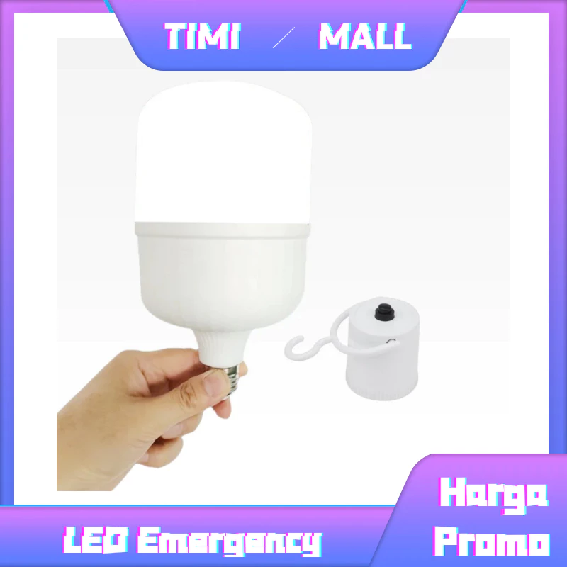 ❤️TIMIMALL❤️ Bohlam Led Lampu Emergency Lampu Magic 18W-38W Sentuh ON OFF