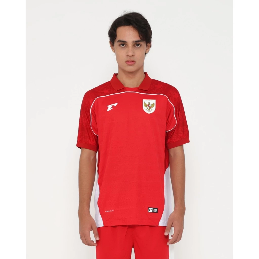 Erspo Timnas 2025 Jersey Replica Home SS Men Red White