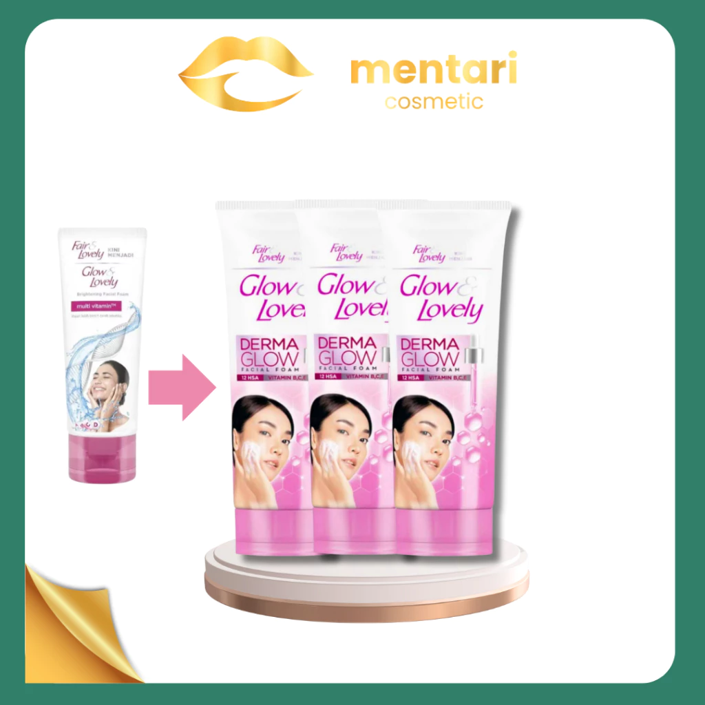 Glow & Lovely Facial Foam 100gr Pencerah Wajah
