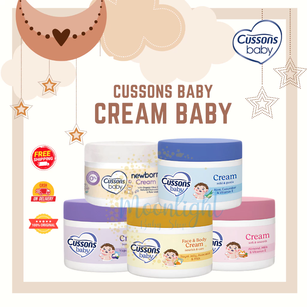 Cussons Baby Cream Krim Bayi 50gr 100gr Hypoallergenic