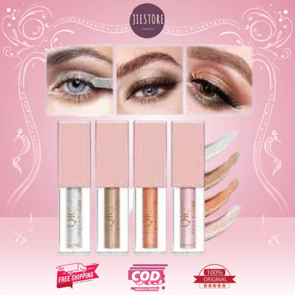 Eyeshadow Liquid Glitter Tahan Lama 3.8 Gram