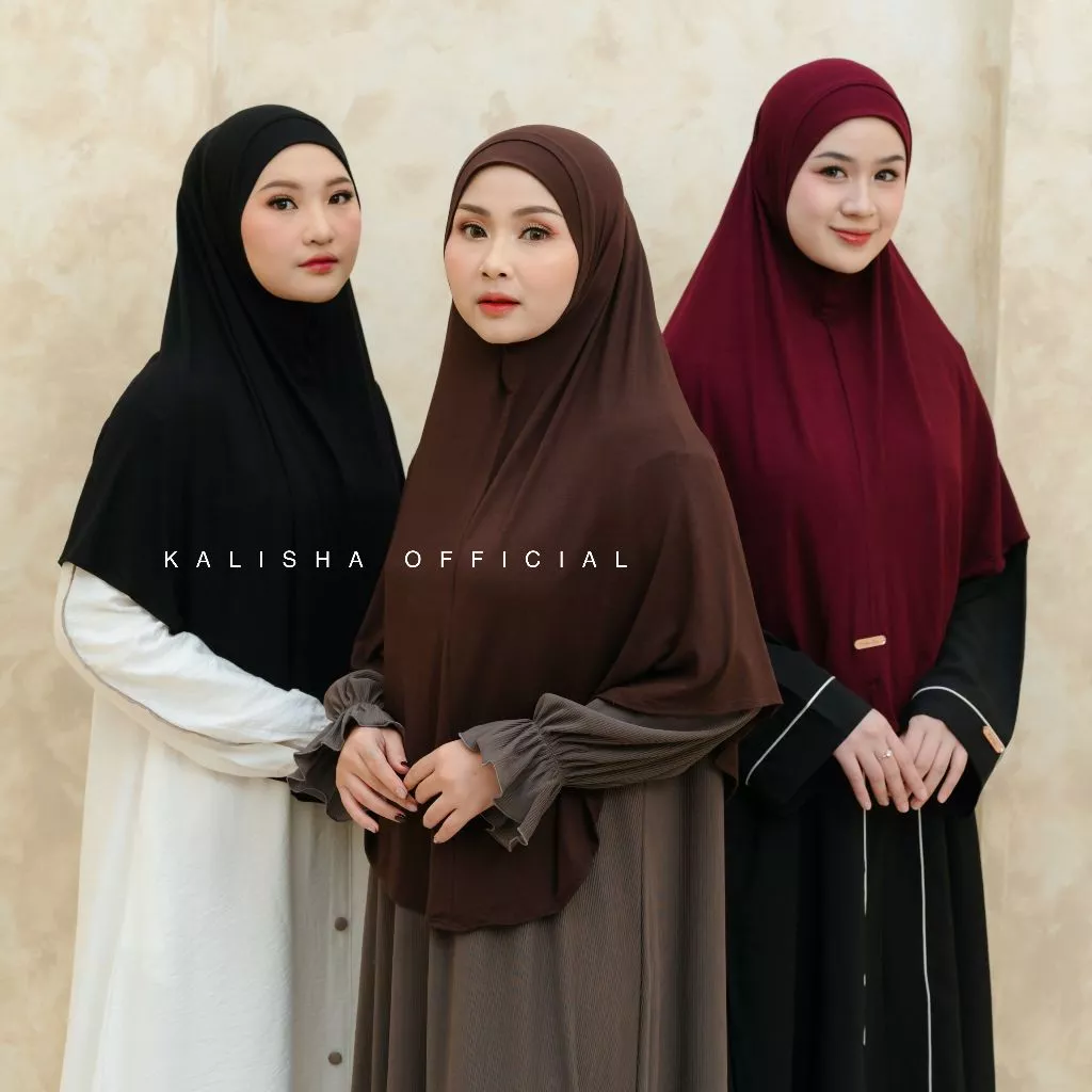 Kalisha x Mima - Vanya Jilbab Instan Rayon Viscose Ukuran XXL
