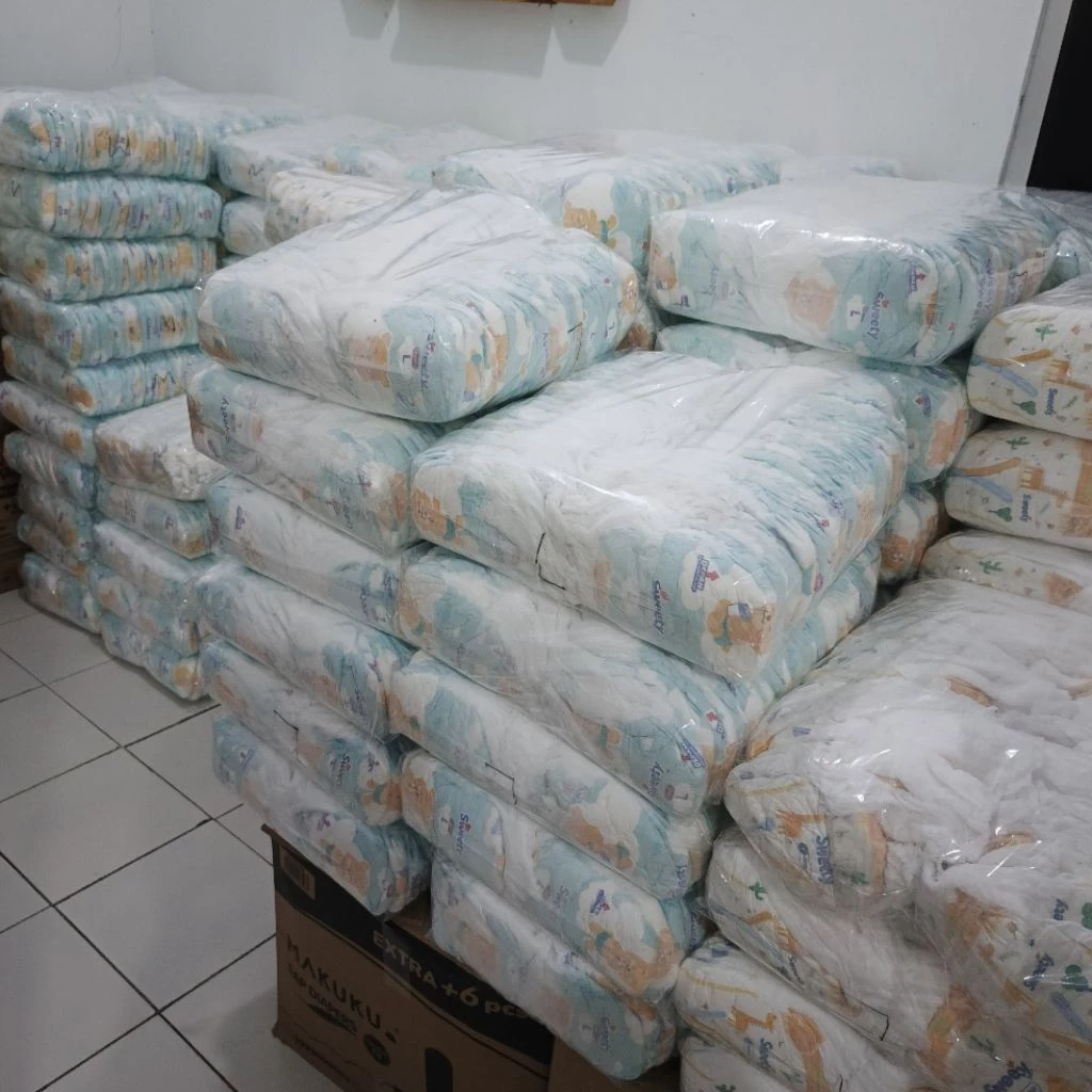 PROMO!! popok sekali pakai reepack non kemasan size L 50pcs M50pcs original