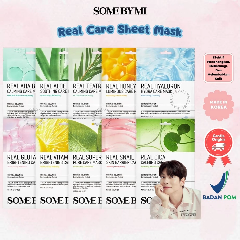 SOMEBYMI Real Care Sheet Mask 20g