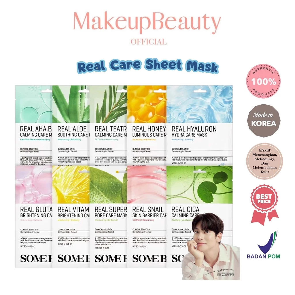 SOMEBYMI Real Care Sheet Mask 20g
