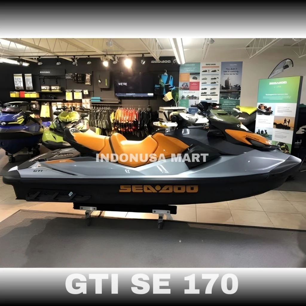 Jet Ski Asli Sea-Doo Jet Sky Speed Boat GTI SE 170 Jetsky Perahu Kapal