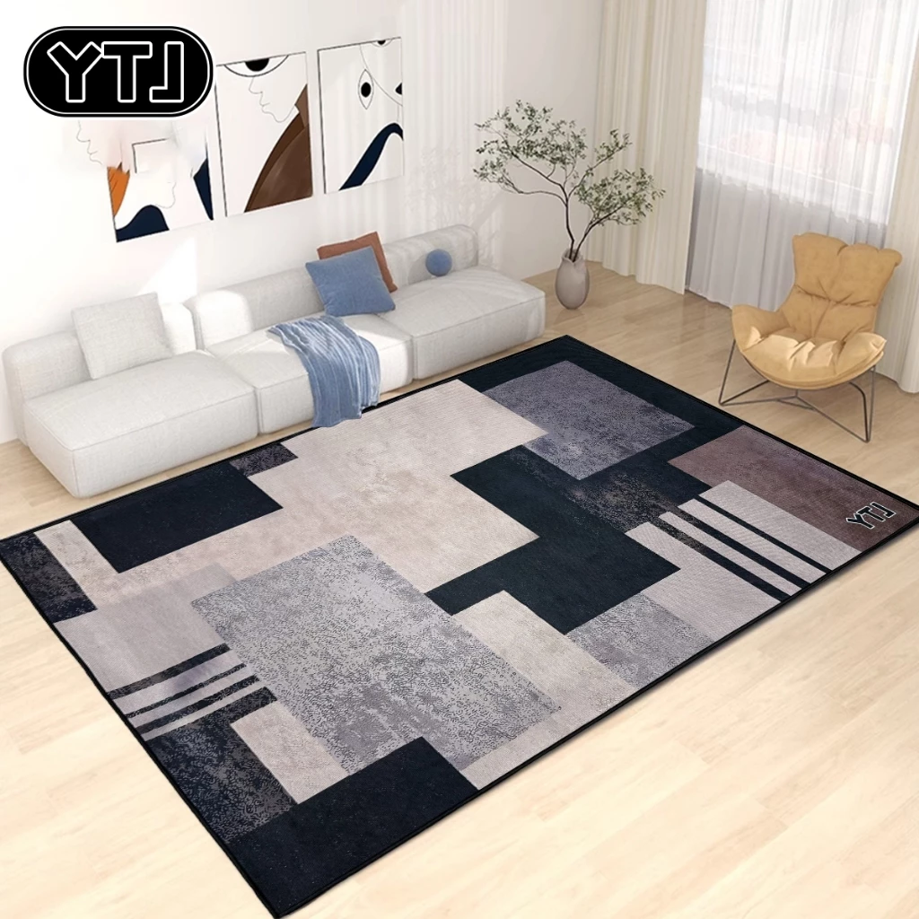YTJ Karpet Lantai Eropa Style Karpet Ruang Permadani Motif Bermotif Aesthetic Kekinian Polyester