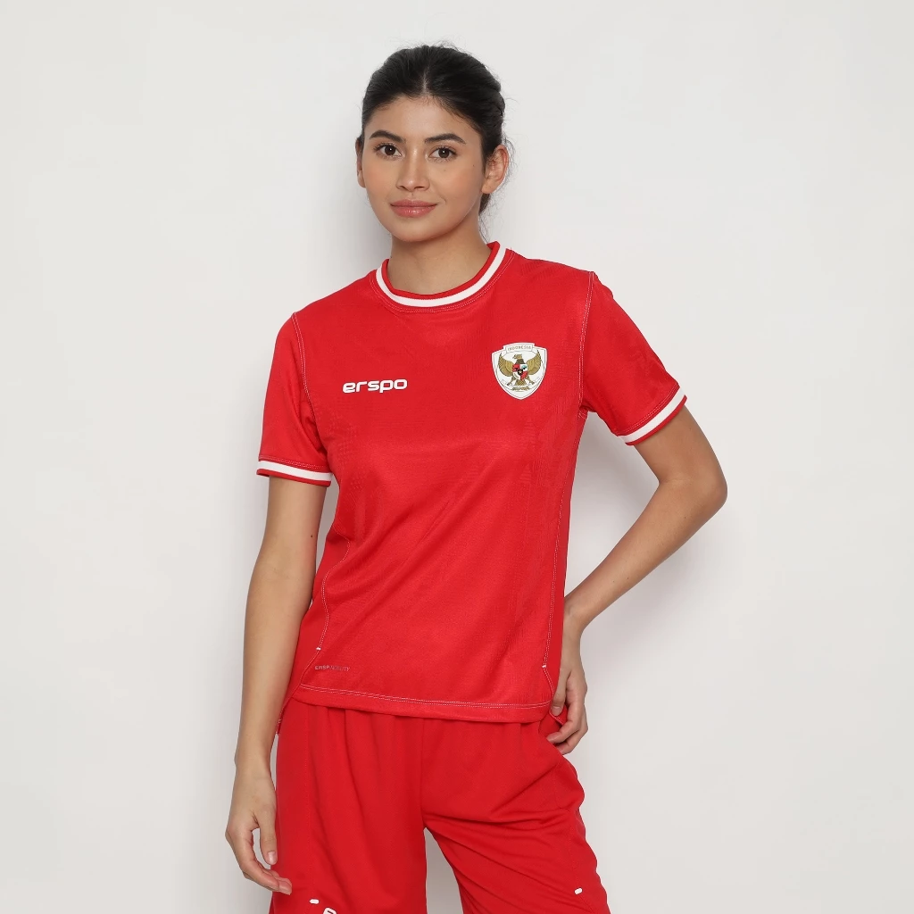 Erspo Timnas Jersey Replica Home Red Women